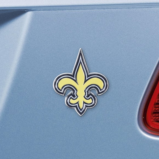 New Orleans Saints Emblem - Chrome