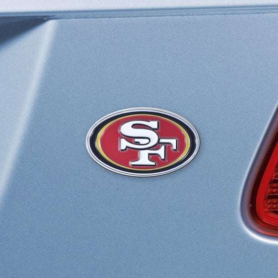 San Francisco 49ers Emblem - Chrome