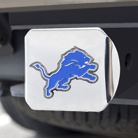 Detroit Lions Hitch Cover (Style 4)