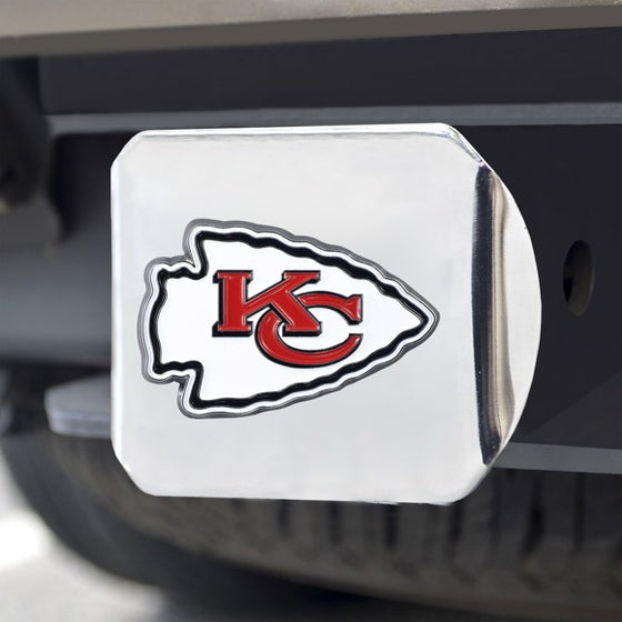 Kansas City Chiefs Hitch Cover (Style 4)