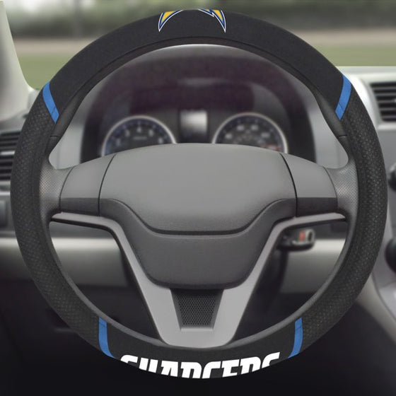 Los Angeles Chargers Steering Wheel Cover