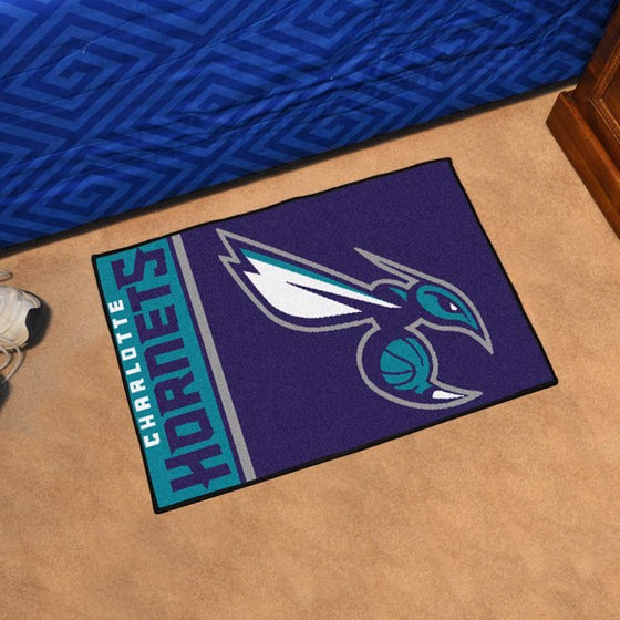 Charlotte Hornets Starter Mat (Script)