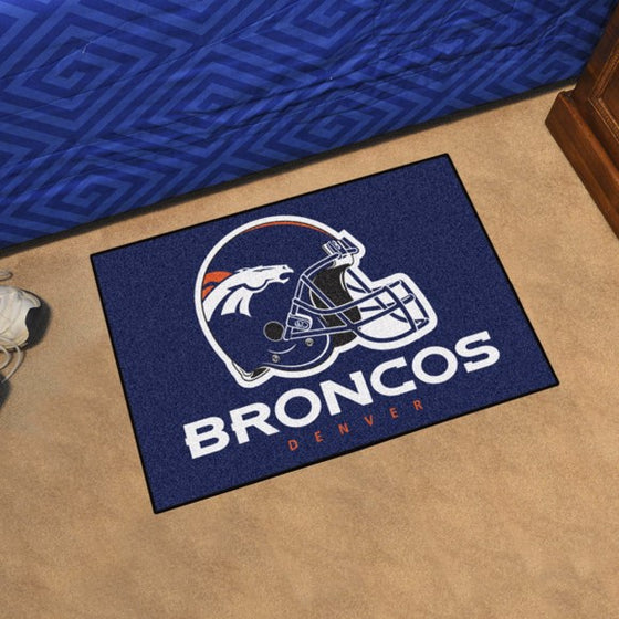 Denver Broncos Starter Mat (Style 1)