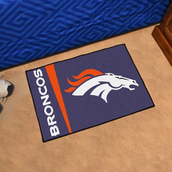 Denver Broncos Starter Mat (Style 2)