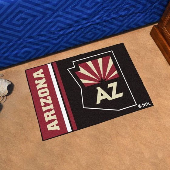 Arizona Coyotes Starter Mat (Style 2)