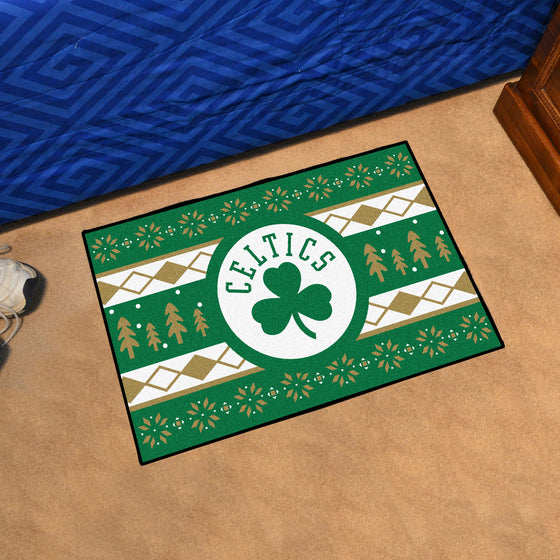 Boston Celtics Holiday Sweater Starter