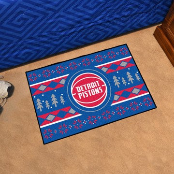 Detroit Pistons Holiday Sweater Starter