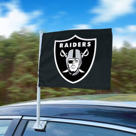 Oakland Raiders Car Flag