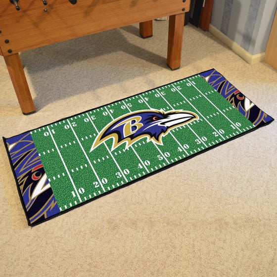 Baltimore Ravens Football Field Runner