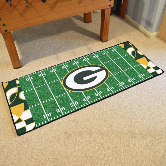 Green Bay Packers Football Field Runner