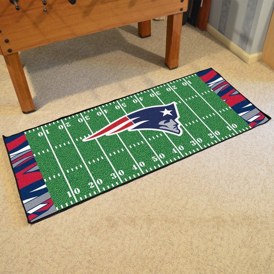 New England Patriots Football Field Runner