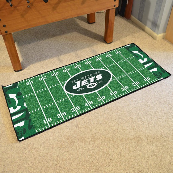 New York Jets Football Field Runner