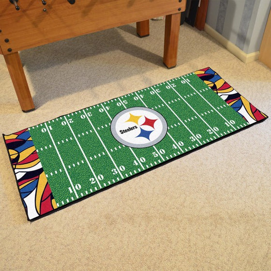 Pittsburgh Steelers Football Field Runner