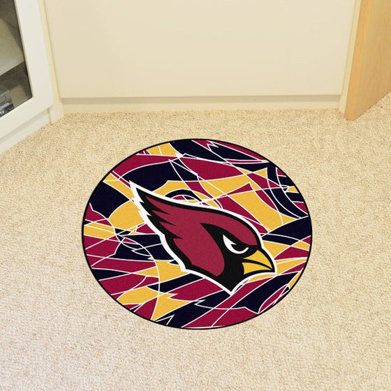 Arizona Cardinals Roundel Mat (Style 1)