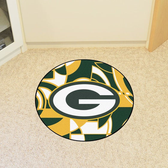 Green Bay Packers Roundel Mat (Style 1)