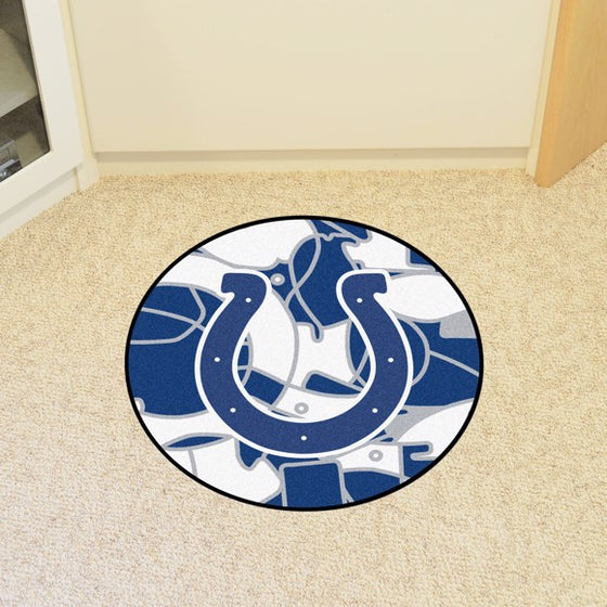 Indianapolis Colts Roundel Mat (Style 1)