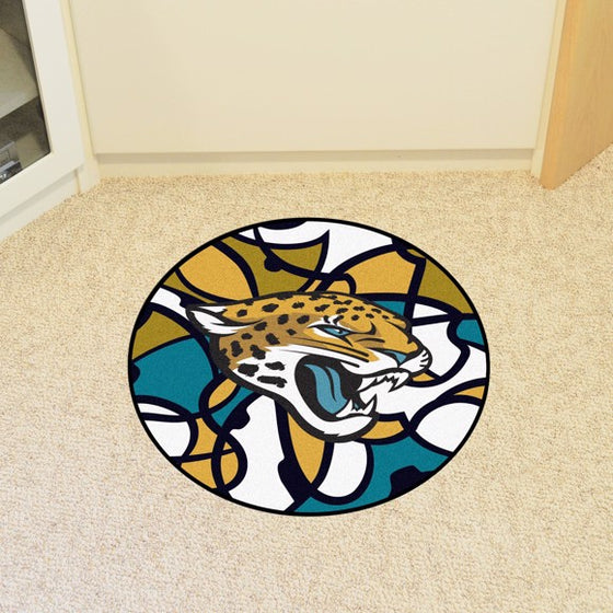 Jacksonville Jaguars Roundel Mat (Style 1)