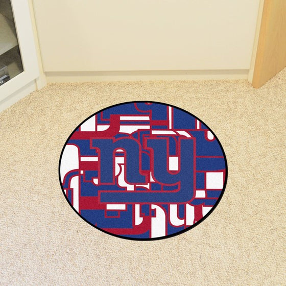 New York Giants Roundel Mat (Style 1)