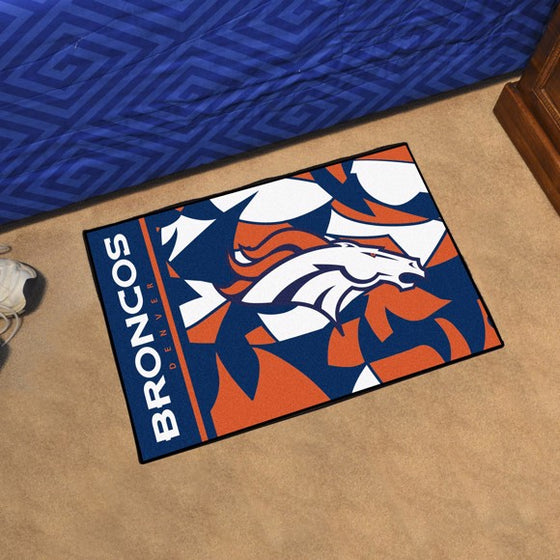 Denver Broncos Starter Mat (Style 3)