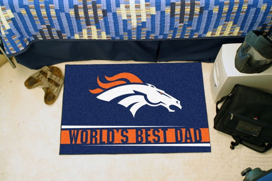 Denver Broncos Starter Mat (Style 4)