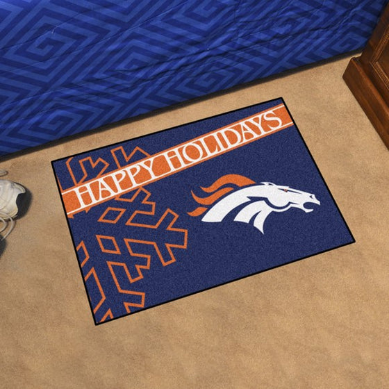 Denver Broncos Starter Mat (Style 6)