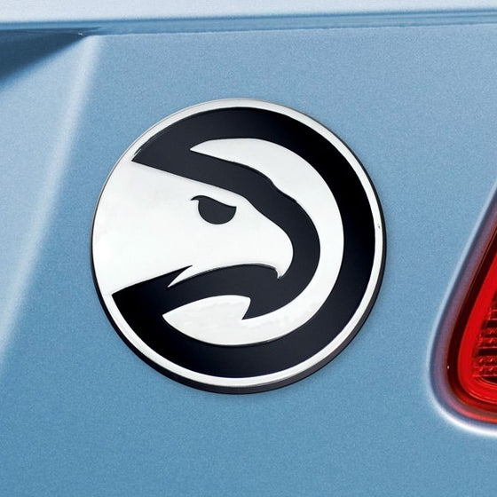 Atlanta Hawks Emblem - Chrome