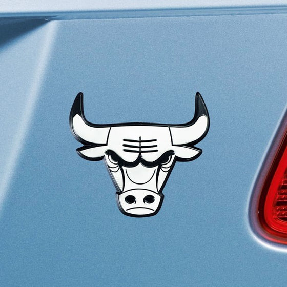 Chicago Bulls Emblem - Chrome