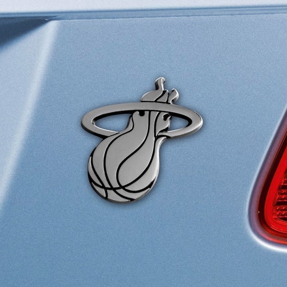 Miami Heat Emblem - Chrome