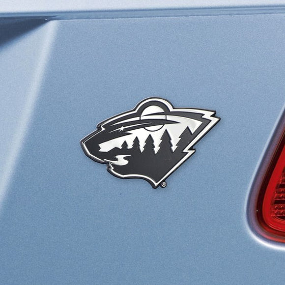 Minnesota Wild Emblem - Chrome