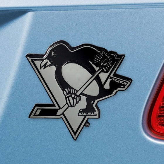 Pittsburgh Penguins Emblem - Chrome