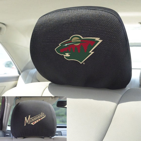 Minnesota Wild Headrest Cover Set