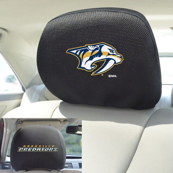 Nashville Predators Headrest Cover Set