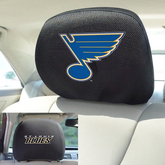 St. Louis Blues Headrest Cover Set