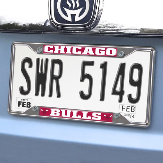 Chicago Bulls License Plate Frame