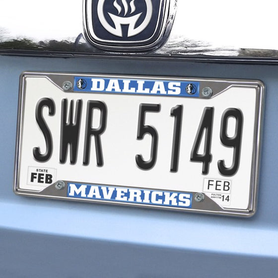 Dallas Mavericks License Plate Frame