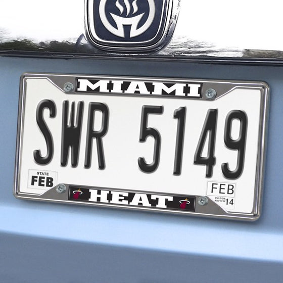 Miami Heat License Plate Frame