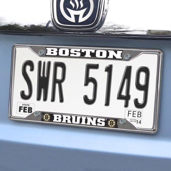 Boston Bruins License Plate Frame