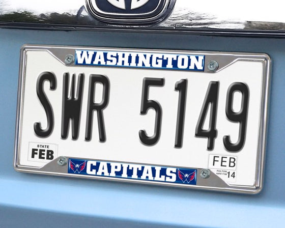 Washington Capitals License Plate Frame