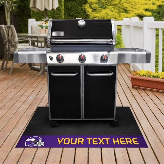 Minnesota Vikings Personalized Grill Mat