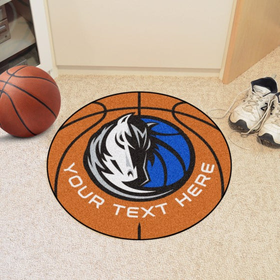 Dallas Mavericks Personalized Basketball Mat