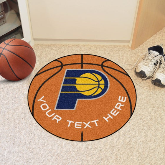 Indiana Pacers Personalized Basketball Mat