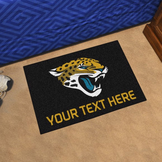 Jacksonville Jaguars Personalized Starter Mat