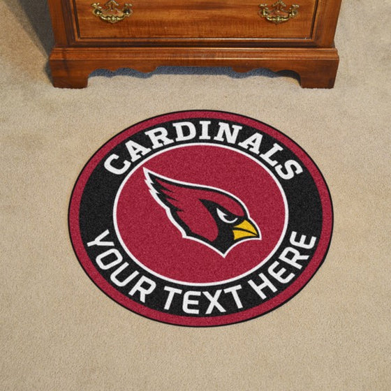 Arizona Cardinals Personalized Roundel Mat