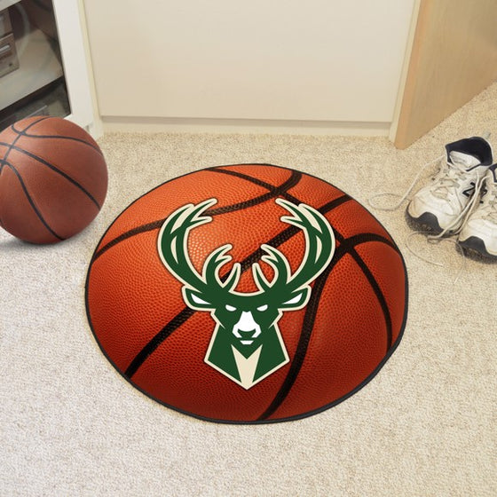 Milwaukee Bucks Basketball Mat