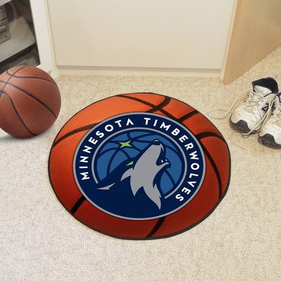 Minnesota Timberwolves Basketball Mat