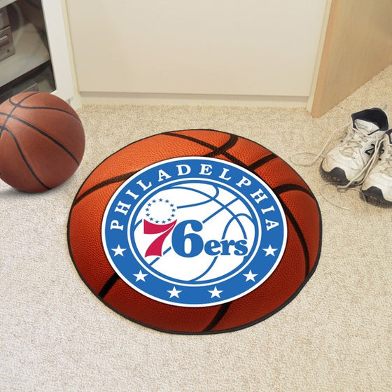 Philadelphia 76ers Basketball Mat