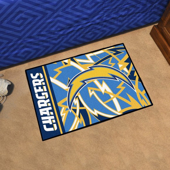 Los Angeles Chargers Starter Mat (Style 3)