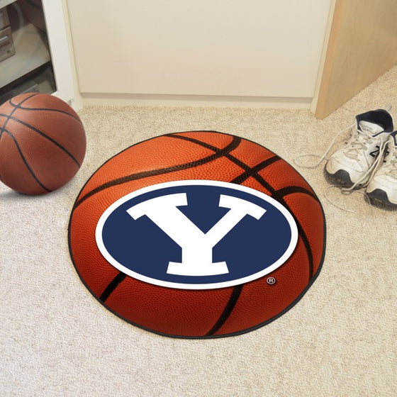 Brigham Young Basketball Mat