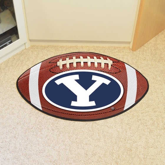 Brigham Young Football Mat