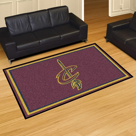 Cleveland Cavaliers 5'x8' Plush Rug